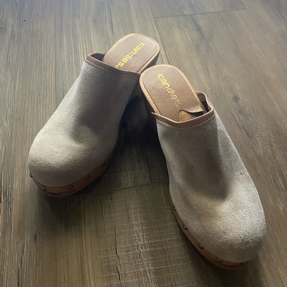 candies platform clogs